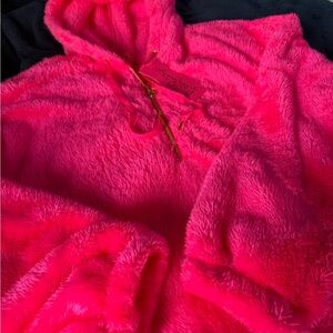 Lilly Pulitzer Vibrant Pink Teddy Jacket